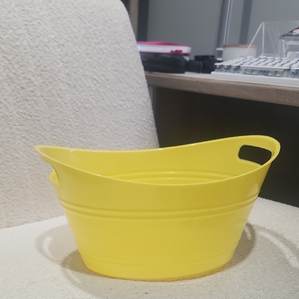 Yellow Storage Tub